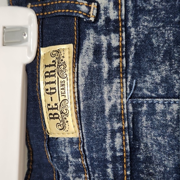 Acid-Wash Denim Skirt - Picture 3 of 6